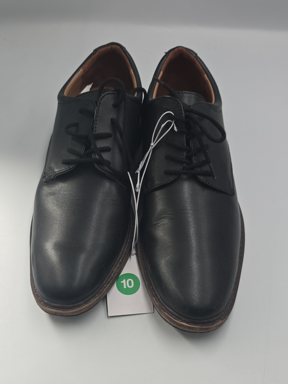 Goodfellow & Co Black Leather Derby Dress Shoes